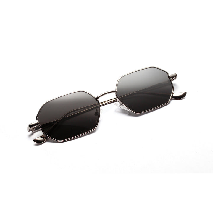 Damen modische Sonnenbrille mit innovativem achteckigen Design Karnz