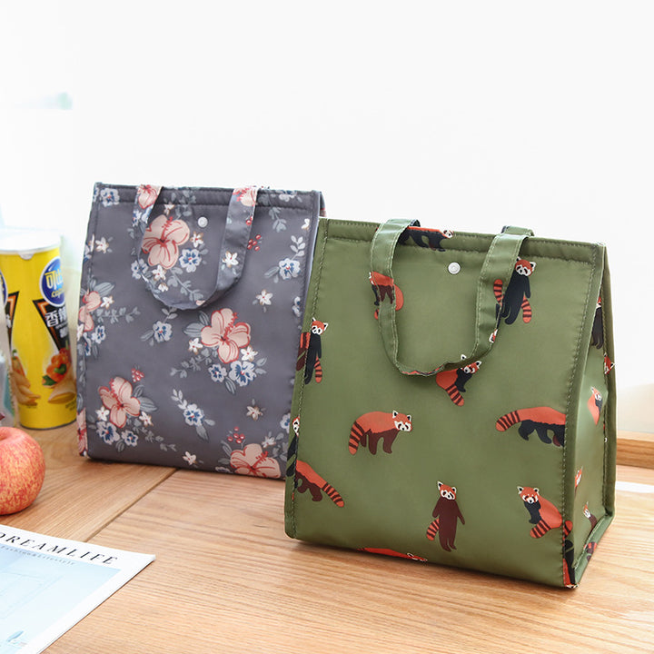 Isolierte Floral Lunch Tasche Karnz