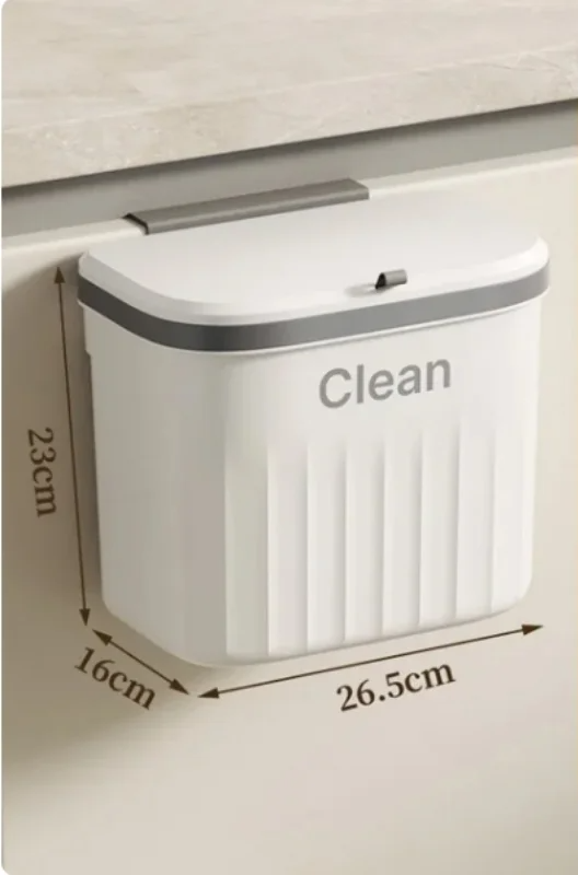 FlexiBin Küchenwandbehälter – 8,5L / 12L mit Deckel Karnz