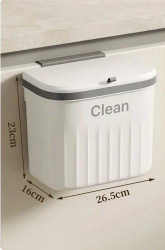 FlexiBin Küchenwandbehälter – 8,5L / 12L mit Deckel Karnz