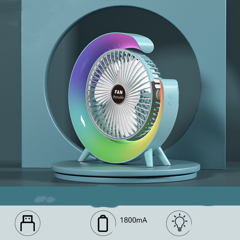 USB-Lade Nachtlicht Mini Ventilator | Karnz