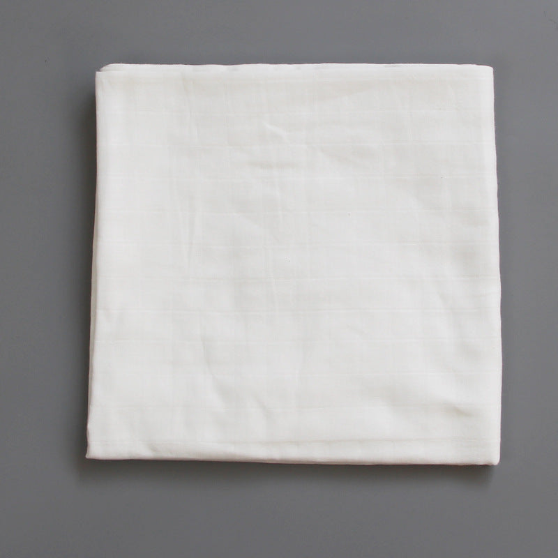 Baumwoll-Musselin Babydecke mit Herzmuster Karnz