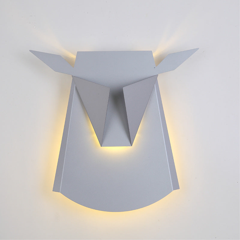 Kreative tierische Wandlampe