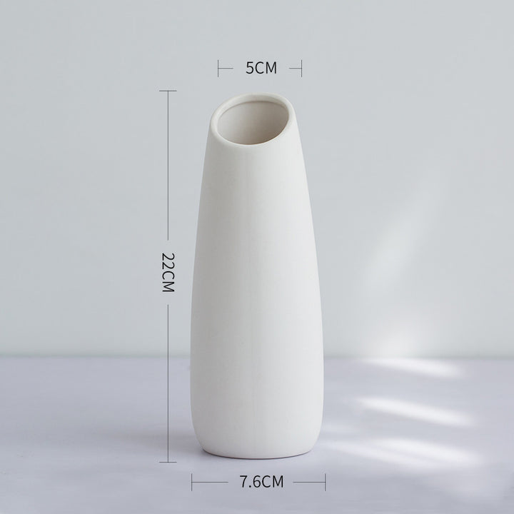 Elegante minimalistische Keramikvase