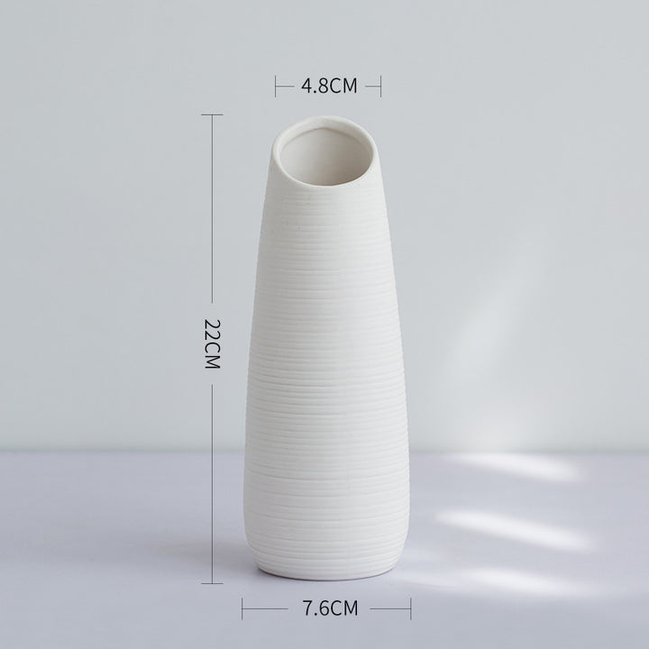 Elegante minimalistische Keramikvase