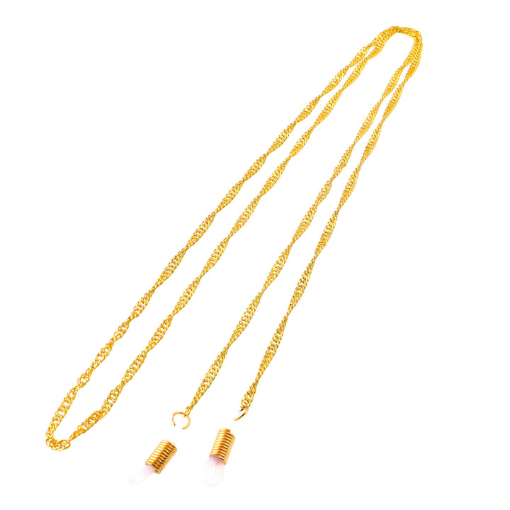 Eleganter gedrehter Halskettenbrillenhalter Karnz