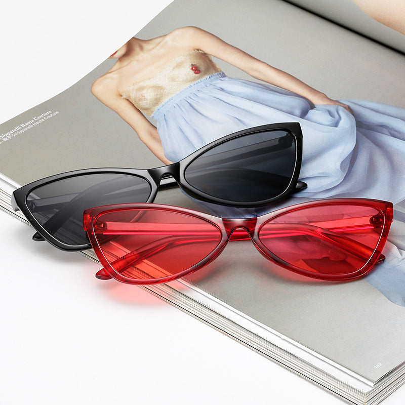 Damen Cat-Eye Sonnenbrille mit elegantem, leichtem Rahmen Karnz
