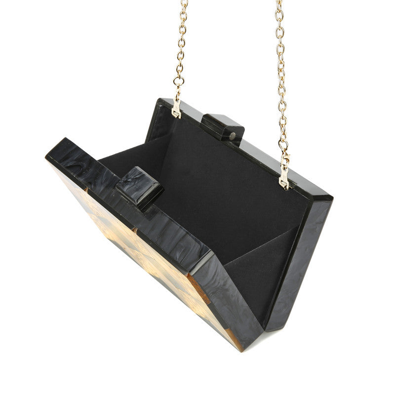 Geometrisch Kunst-inspirierte Clutch