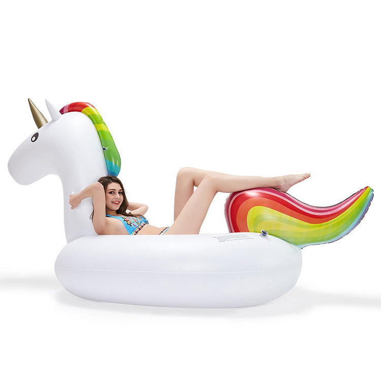 Damen aufblasbares Schwimmspielzeug in Einhornform Karnz