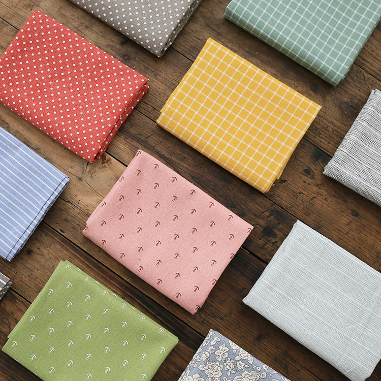 Stoffpaket aus hochwertigem Baumwollmix – gemusterte Quilt- und Patchwork‑Stoffe Karnz