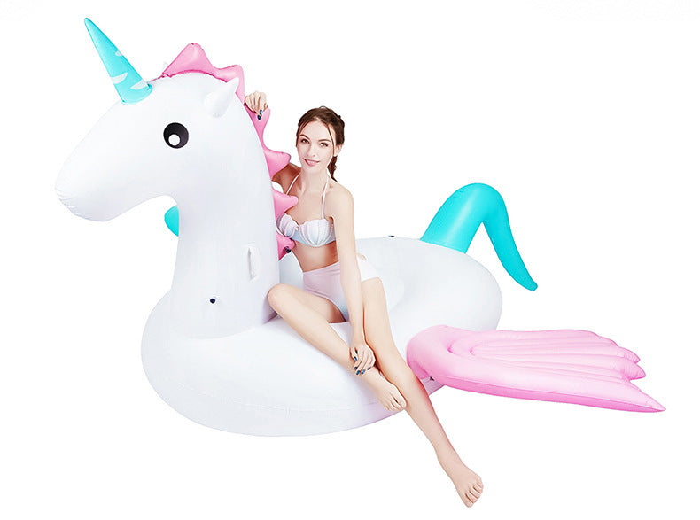Damen aufblasbares Einhorn-Schwimmspielzeug Karnz