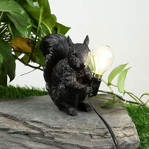SquirrelGlow LED-Tischlampe | Niedliches Design & warmes Licht für Kinderzimmer