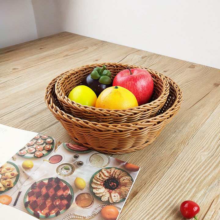 Natürlich Woven Serving Bowl Set Karnz