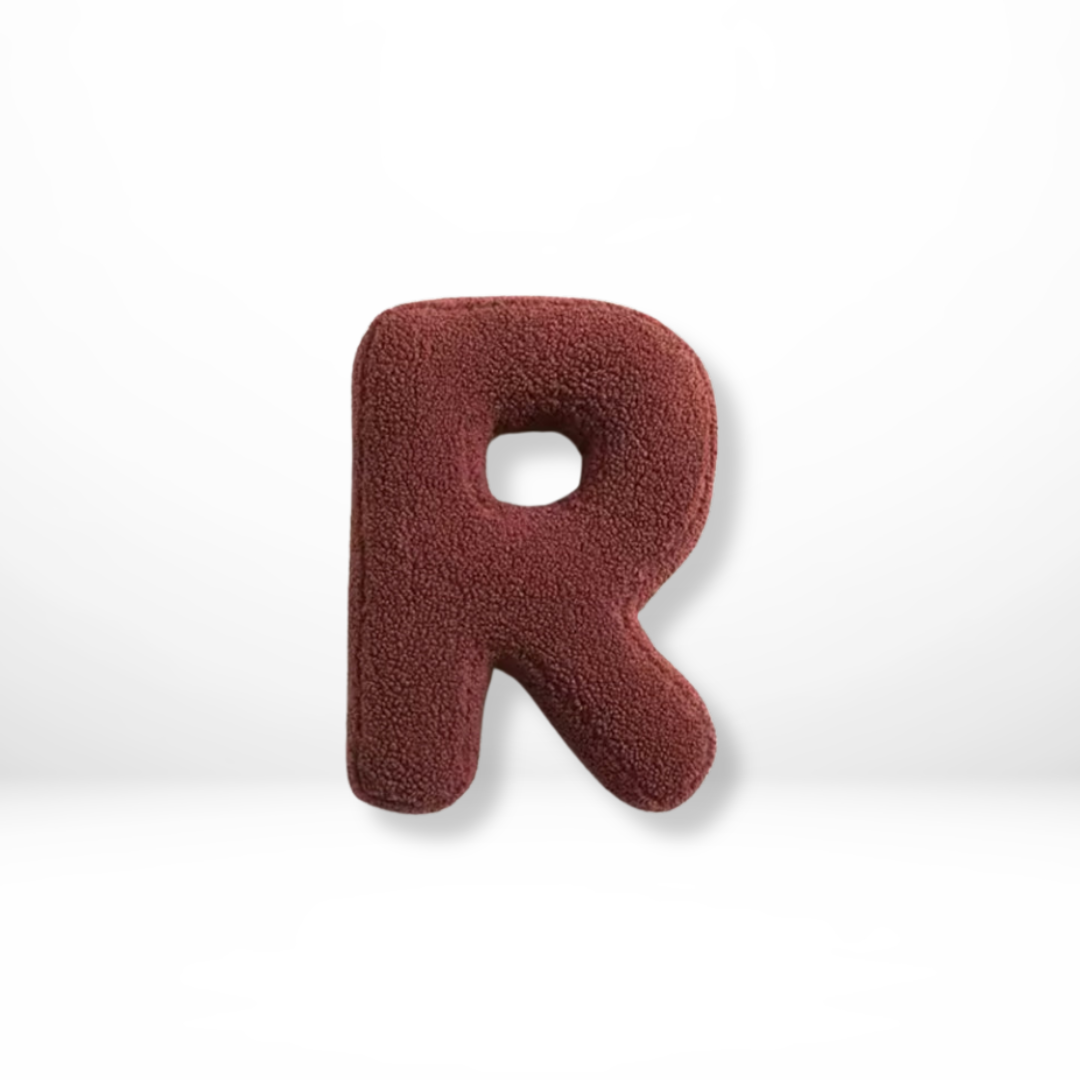 Karnz | Samt Alphabet Dekokissen Mit Buchstaben A Bis Z