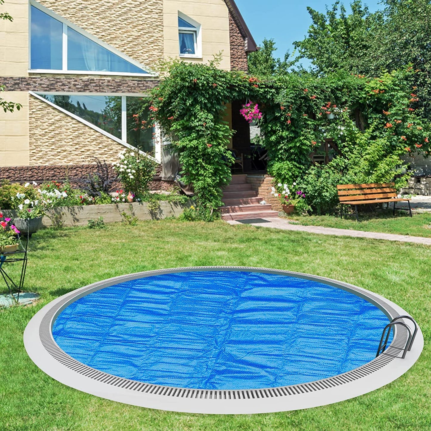 Pool Solarabdeckplane Solarfolie Poolplane | Karnz