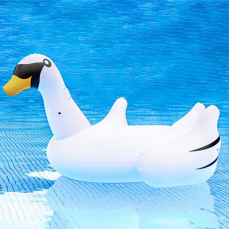 Unisex aufblasbares Schwimmtier in eleganter Schwanenform Karnz