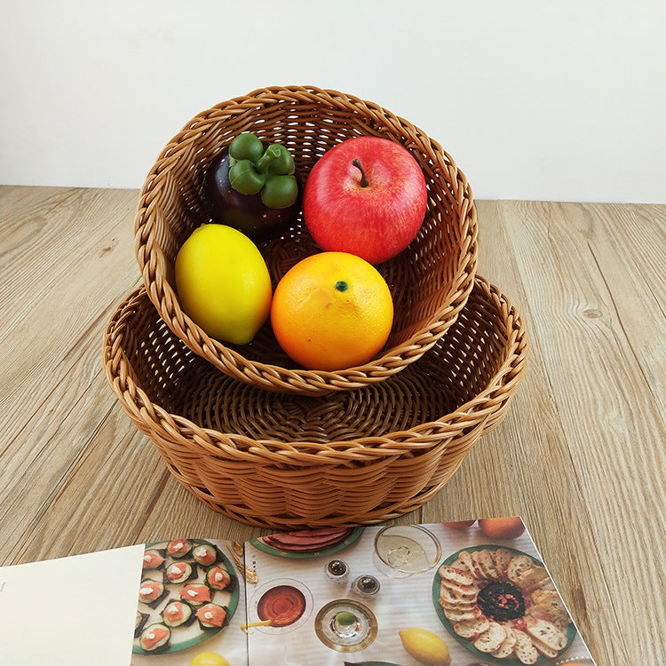Natürlich Woven Serving Bowl Set Karnz