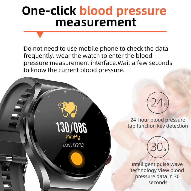 Multifunktions-Smartwatch mit Touchdisplay | Karnz