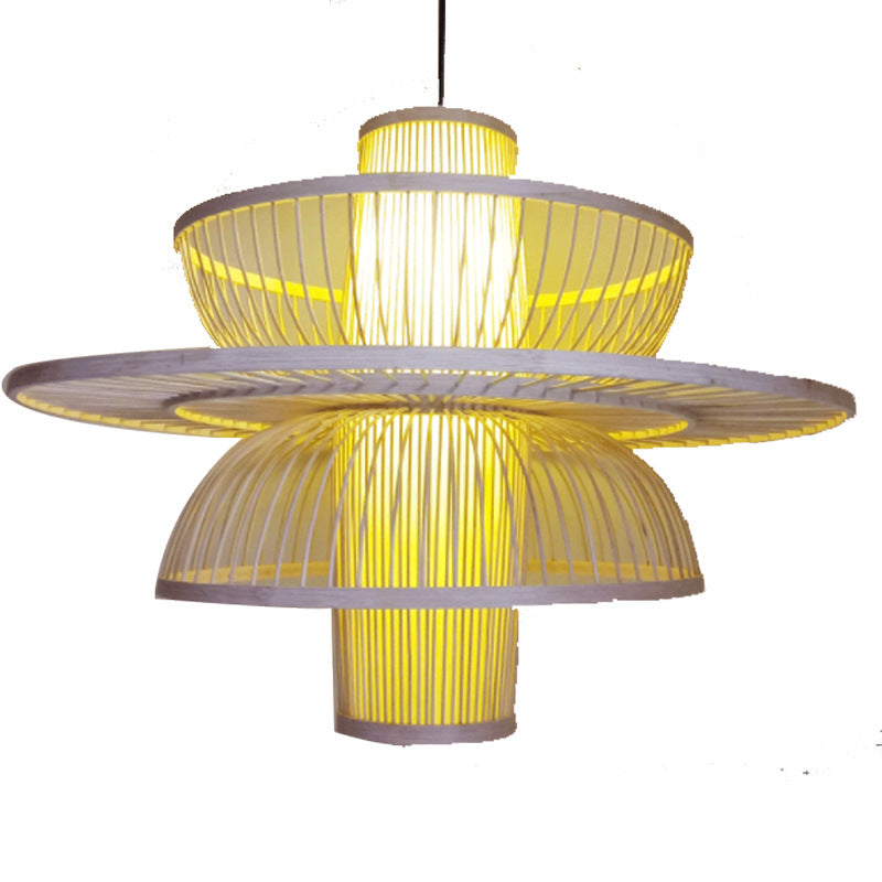 Bohemian Geflochtene Pendelleuchte