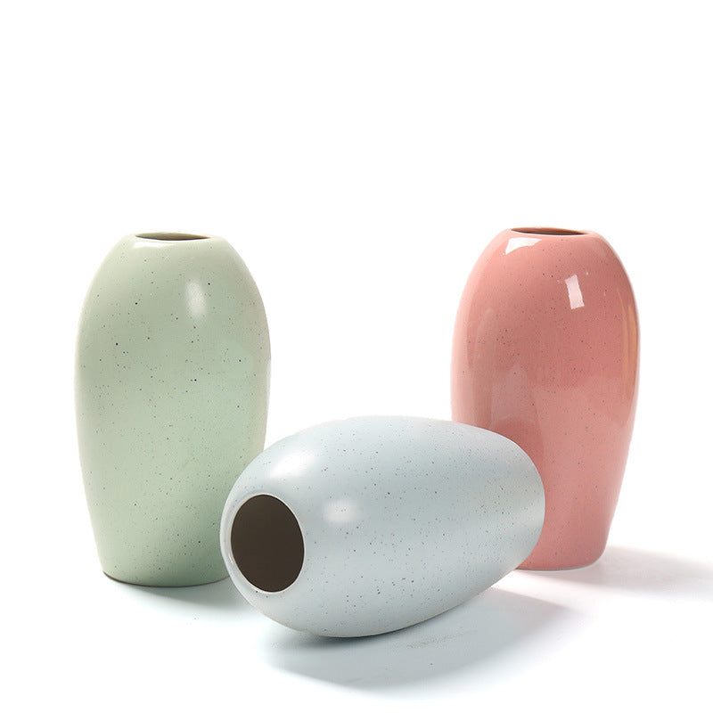 Moderne Keramische Blumen Vase Karnz