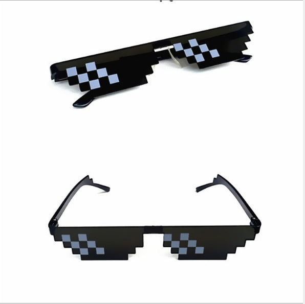 Pixelierte Mode-Sonnenbrille Karnz