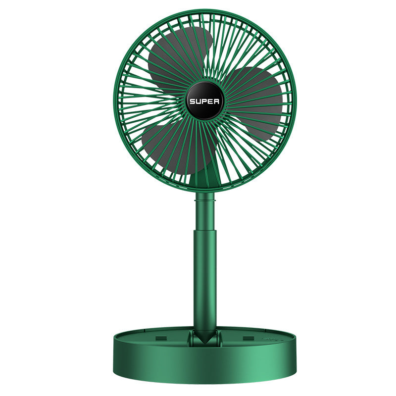 Kompakter 15 cm USB tragbarer Ventilator mit 3-Geschwindigkeitssteuerung | Karnz