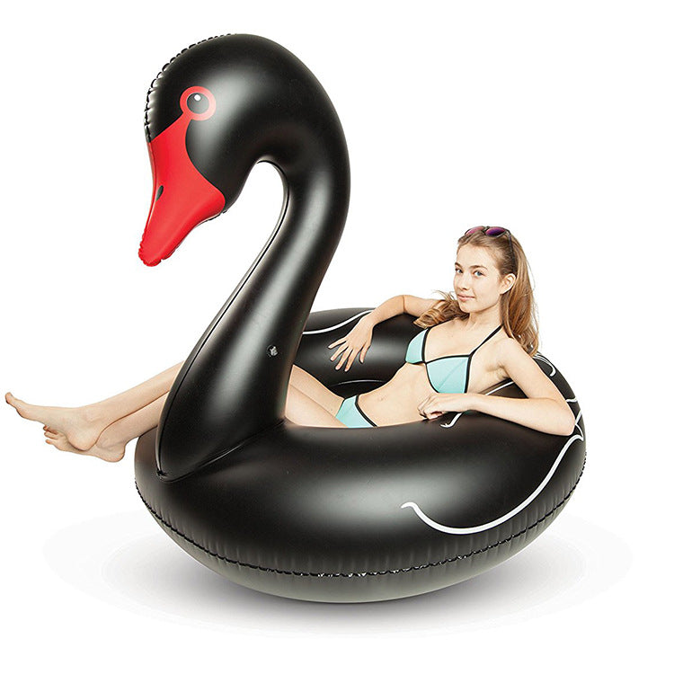 Unisex Aufblasbarer Schwimmring in Schwannenform Karnz