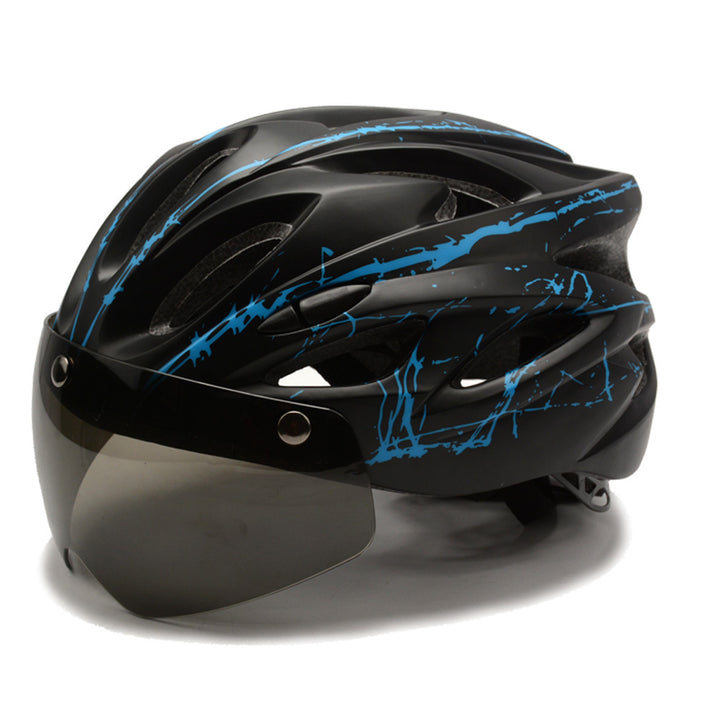Fahrradhelm mit abnehmbarem Visier Karnz