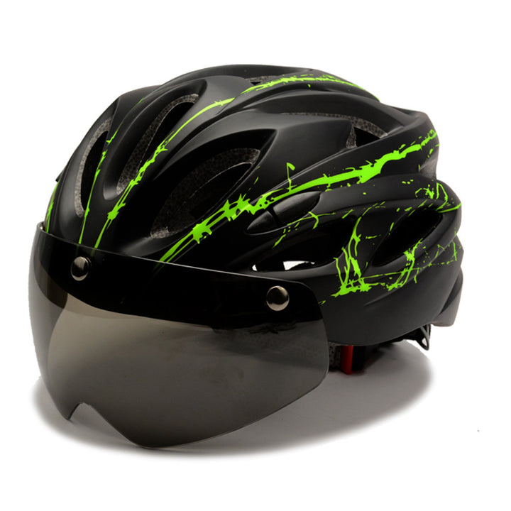Fahrradhelm mit abnehmbarem Visier Karnz