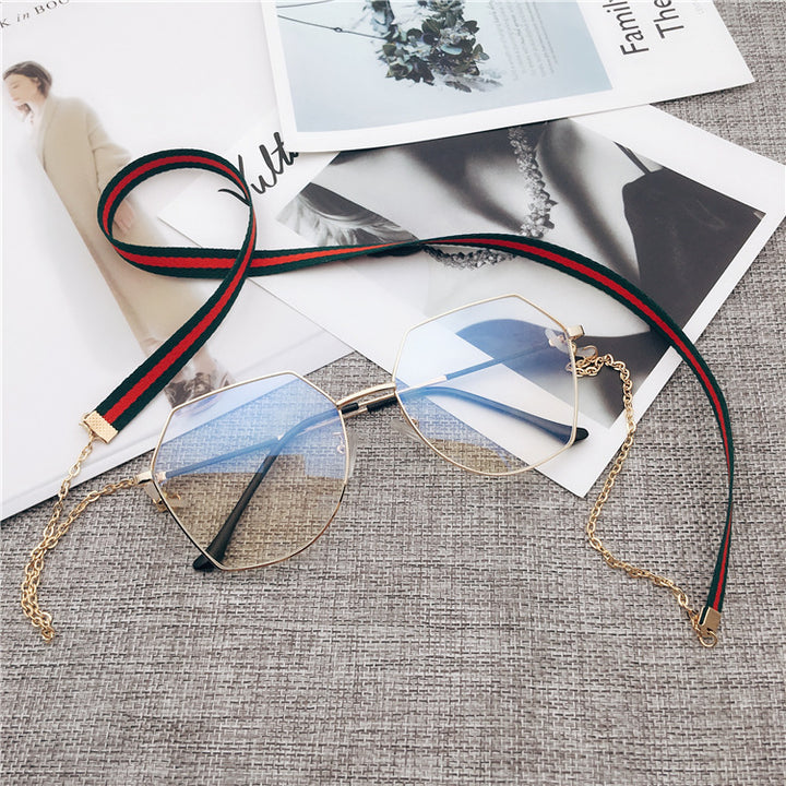 Stylische Brillenband mit dualen Farbstreifen Karnz