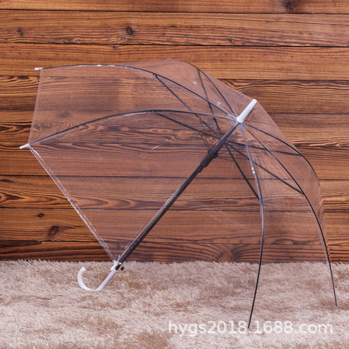 Damen transparenter Regenschirm Karnz