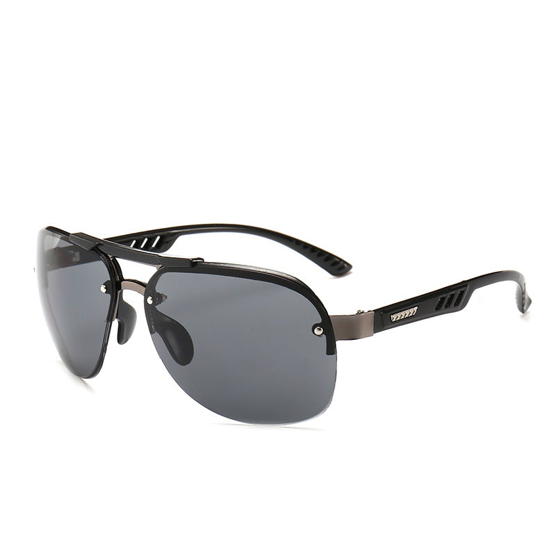 Damen sportliche Flieger-Sonnenbrille mit verlaufenden Gläsern Karnz