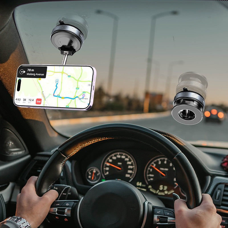 LumaTrust Magnetische Auto-Handyhalterung mit Vakuum-Saugkraft | Karnz