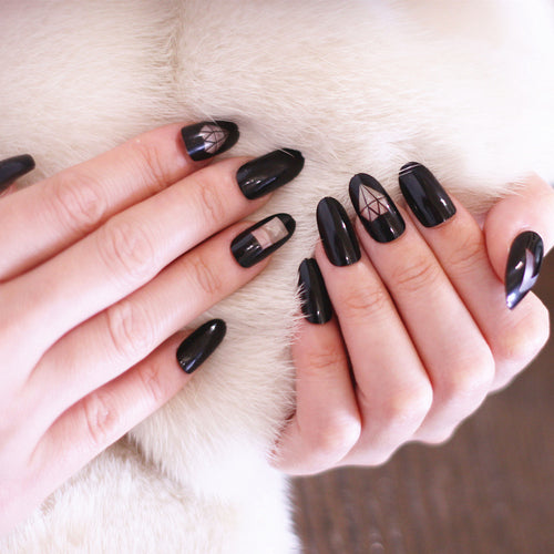 Künstlerisches Press-On Nageldesign