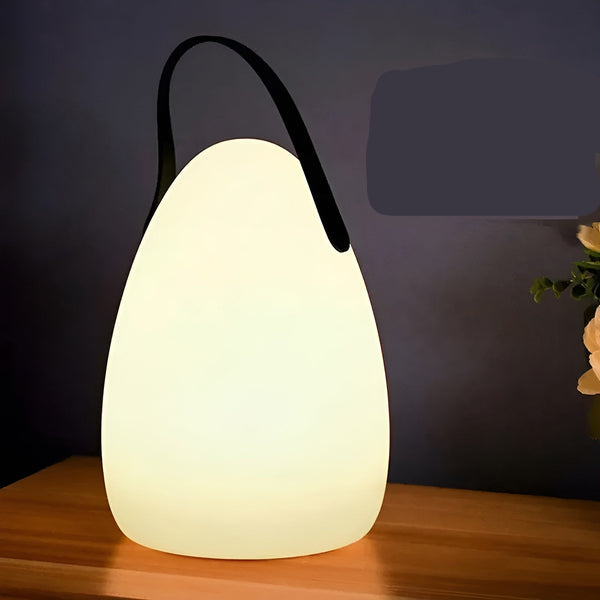 Drahtlose LED-Tischlampe – Wasserdicht, Aufladbar und 16 Farben | Karnz