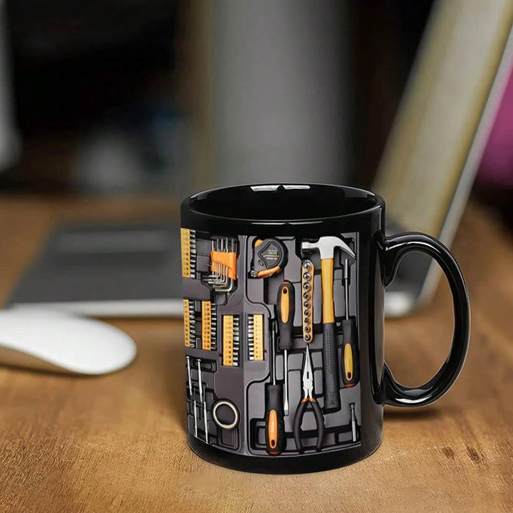 CraftMaster Precision Mug — Feier deine Macher-Power bei jedem Schluck mit robustem Style | Karnz