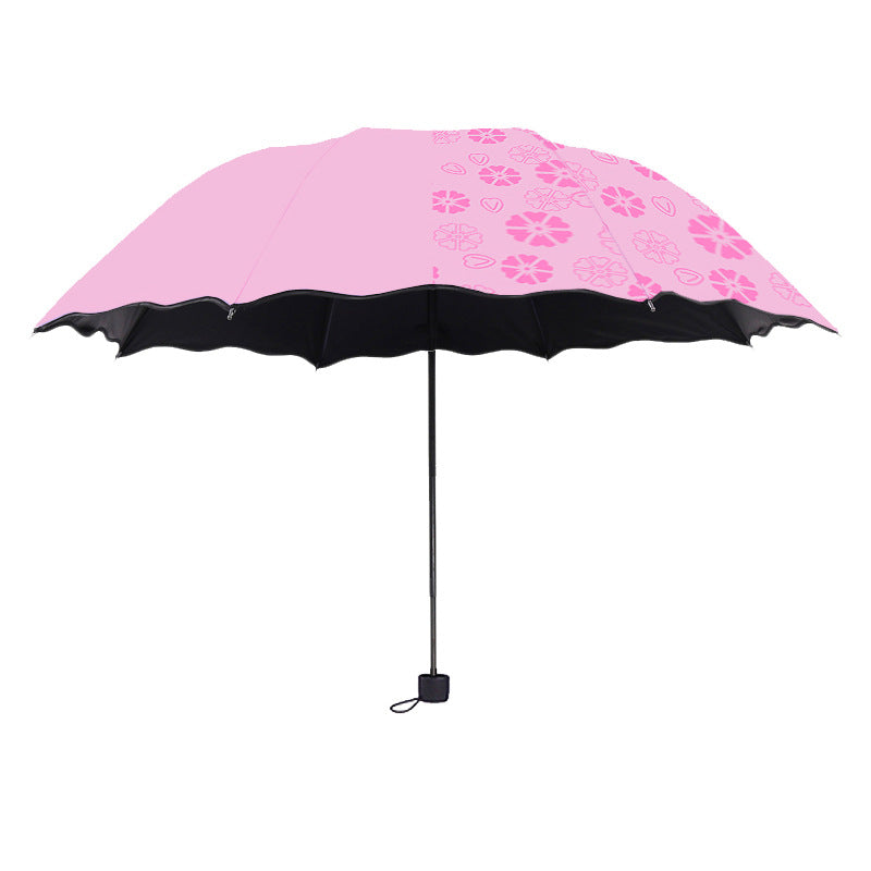Damen Wetterfester Regenschirm mit UV-Schutz Karnz