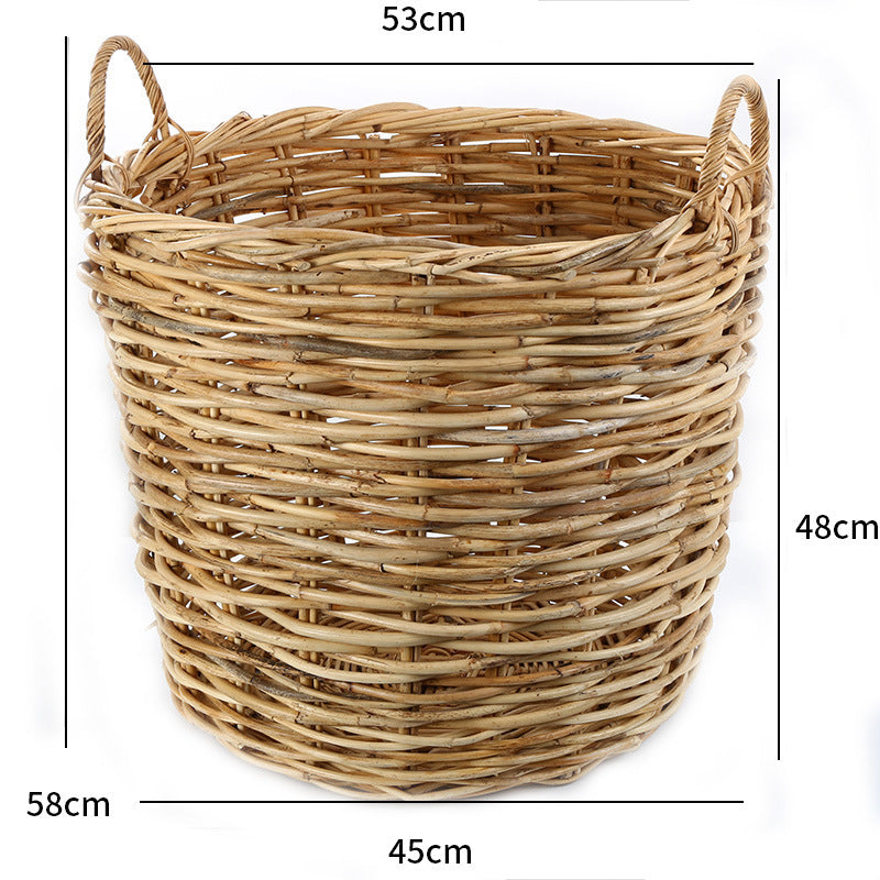 Unisex Aufbewahrungskorb aus handgewebtem Material Karnz
