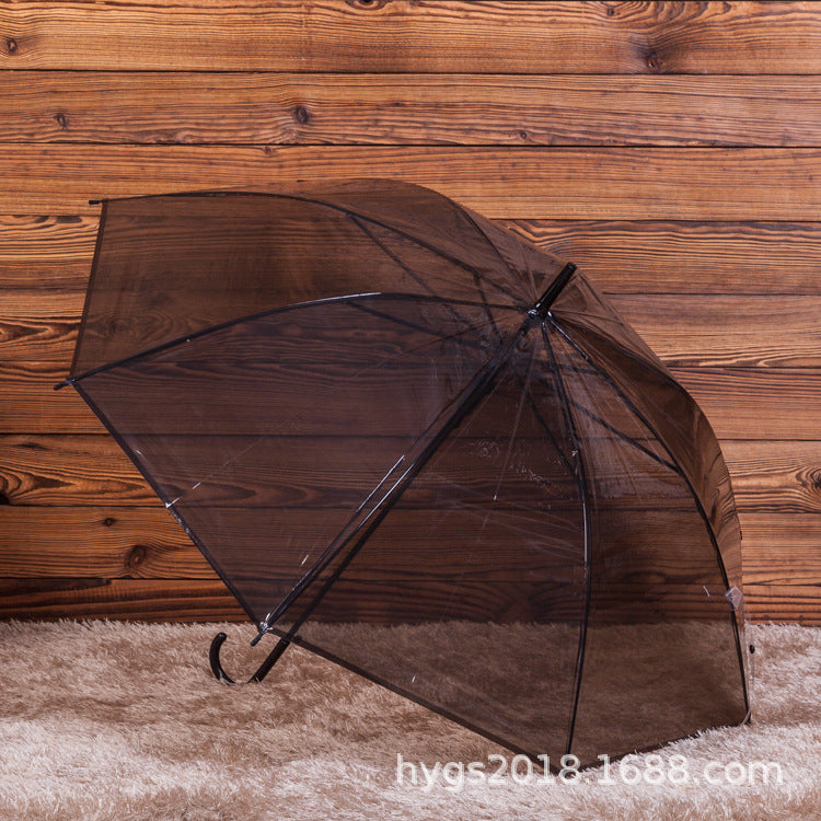 Damen transparenter Regenschirm Karnz