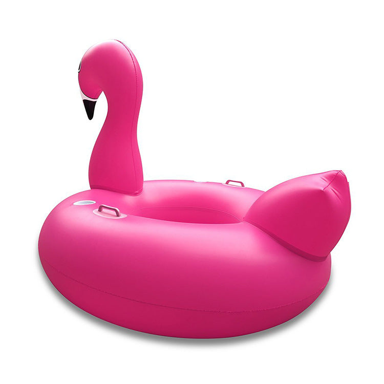 Damen Aufblasbarer Schwimmflamingo Karnz