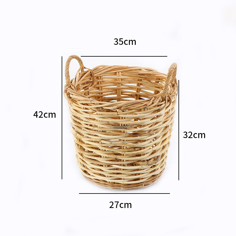 Unisex Aufbewahrungskorb aus handgewebtem Material Karnz