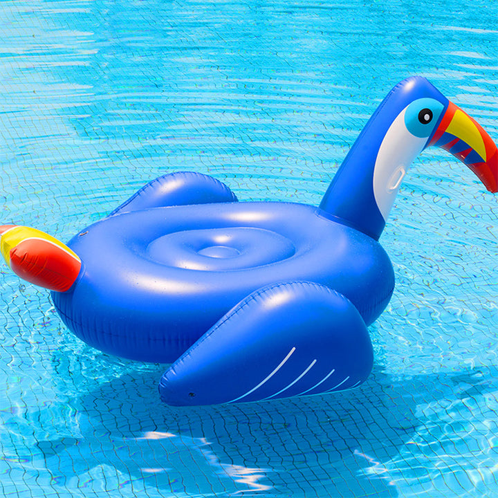 Unisex Aufblasbares Tukan-Schwimmtier Karnz