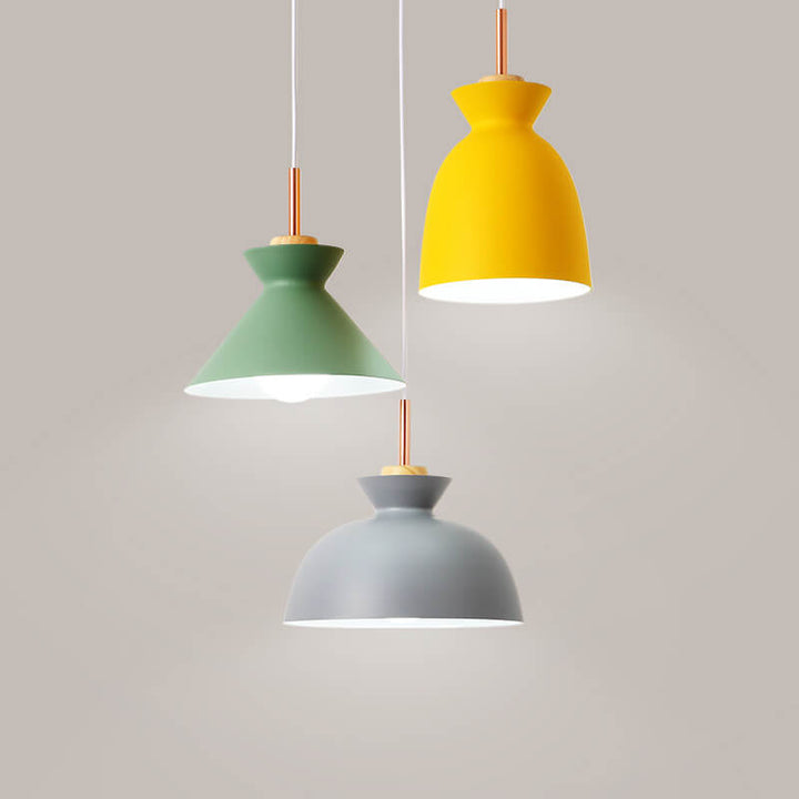Karnz | AuroraLite Nordic Pendelleuchte | Metall-Design | 1-Licht | Moderne Farboptionen