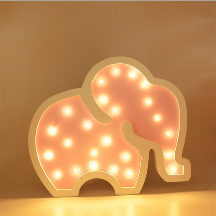 Dekorative LED Elefant Nachtlicht