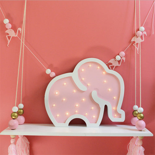 Dekorative LED Elefant Nachtlicht