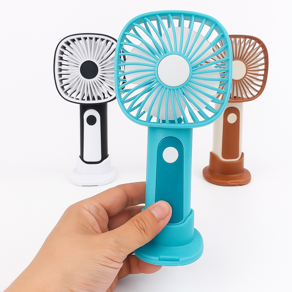 Mini Handheld Fan – 3-Geschwindigkeit USB Wiederaufladbar | Karnz