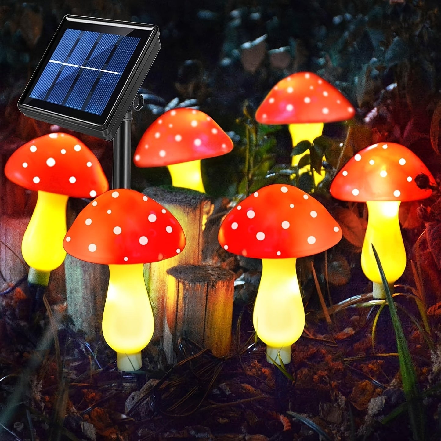 SolarGlow Lampe - Energiesparende Gartenbeleuchtung mit 8 Modi | Karnz