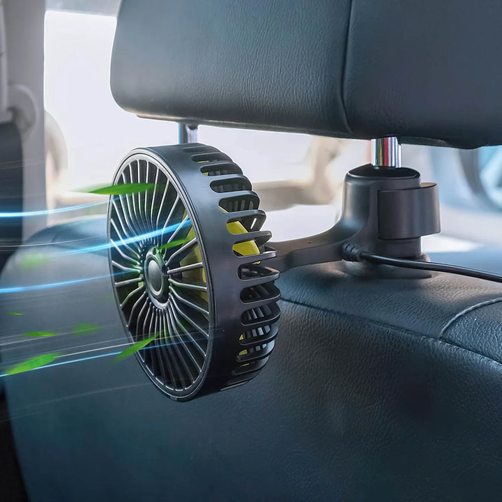 Tragbarer Auto-Lüfter Kühler mit USB und 3 Windstärken | Karnz