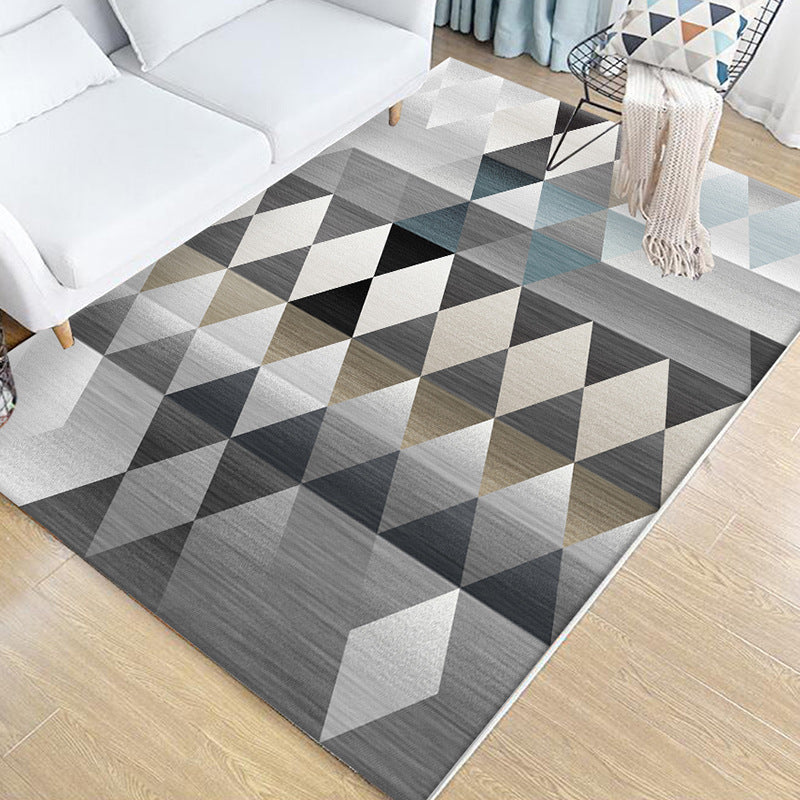 Modern Geometrischer Teppich Karnz