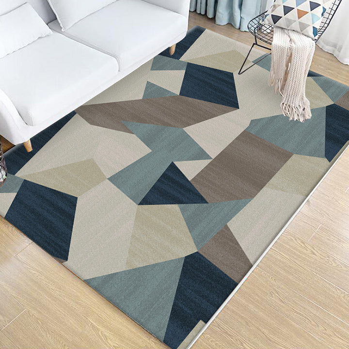 Modern Geometrischer Teppich Karnz